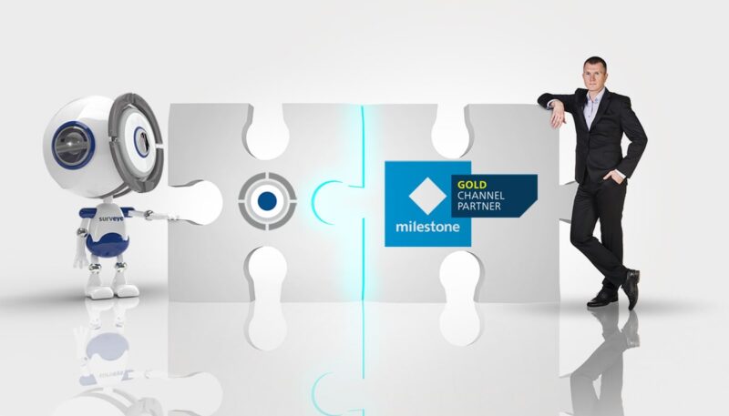 Immagine rappresentativa della partnership tra Surveye e Milestone
